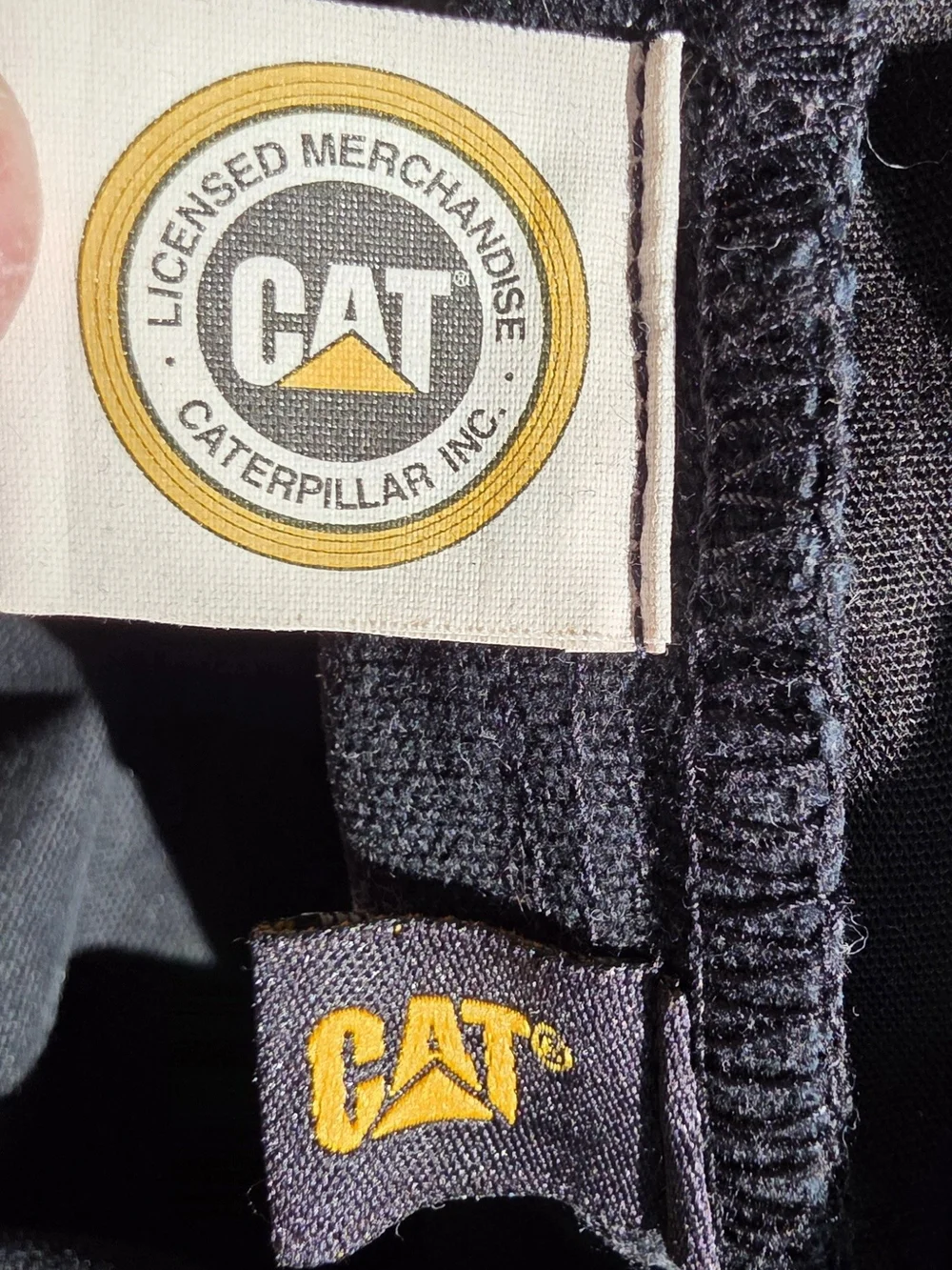 36/30 Caterpillar CAT Men's Black Utility Cargo Work Pants